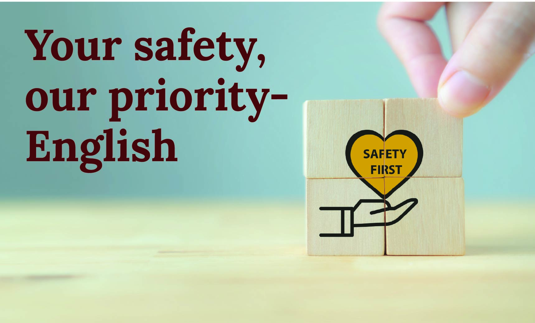 Your safety, our priority by Dr Priya Tiwari - English