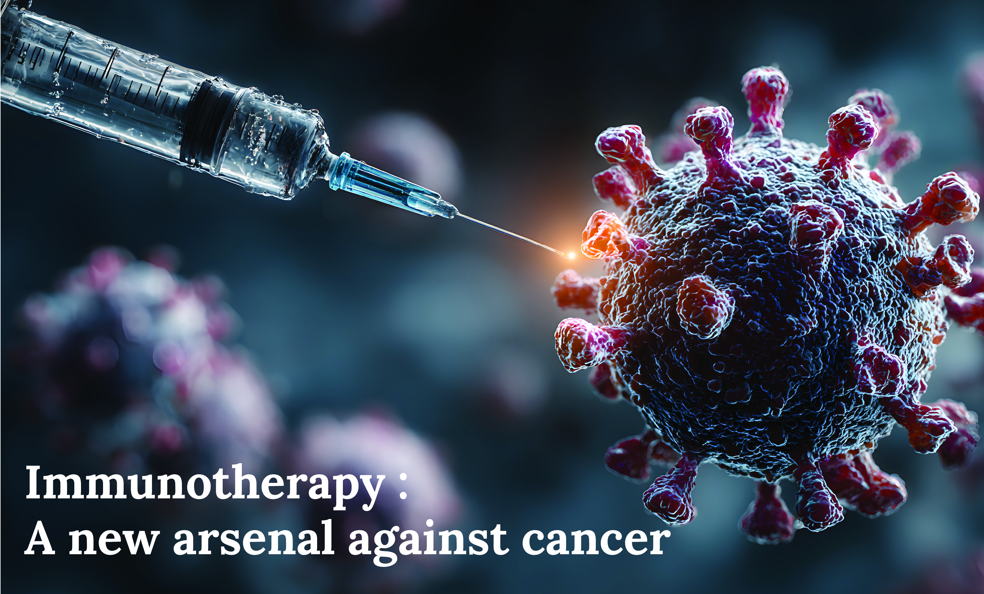 Immunotherapy : A new arsenal against cancer