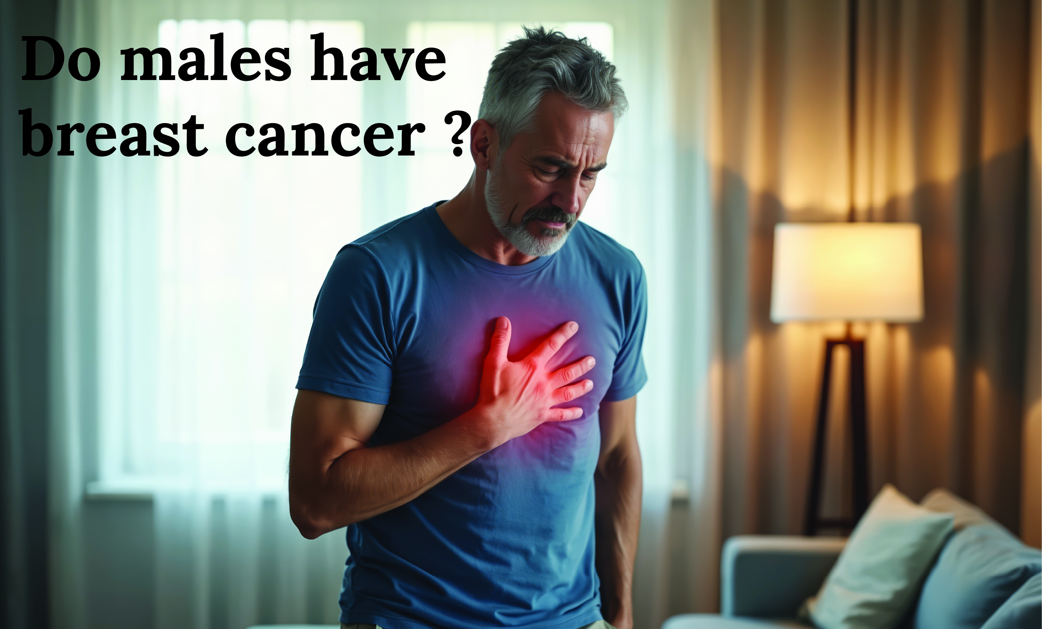 Do males have breast cancer ?